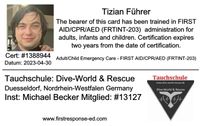 T. F&uuml;hrer - Adult Child First Aid